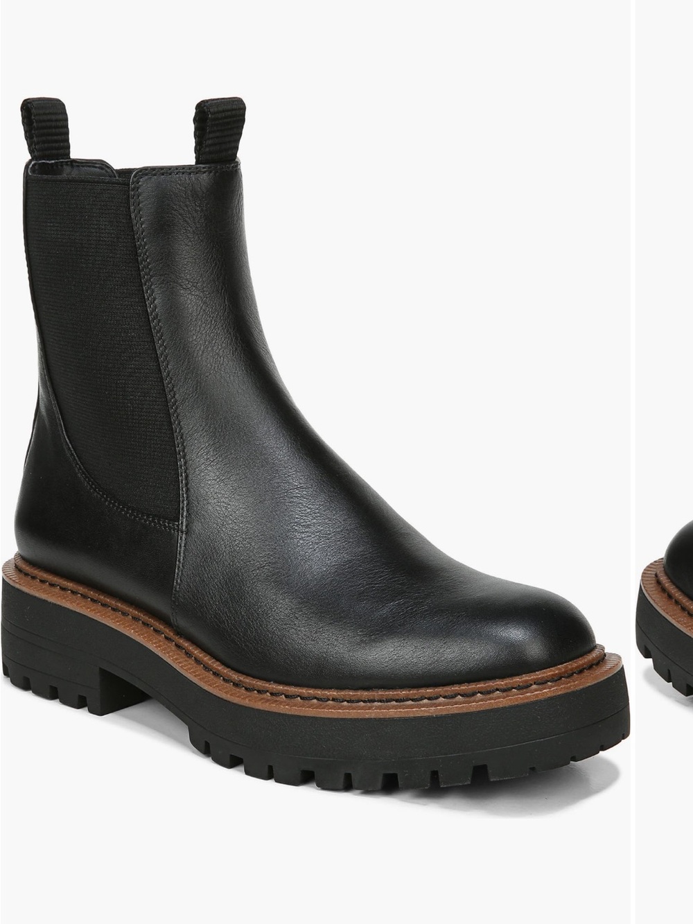 Sam Edelman Laguna Waterproof Lug Sole Chelsea Boot 7.5 Wide